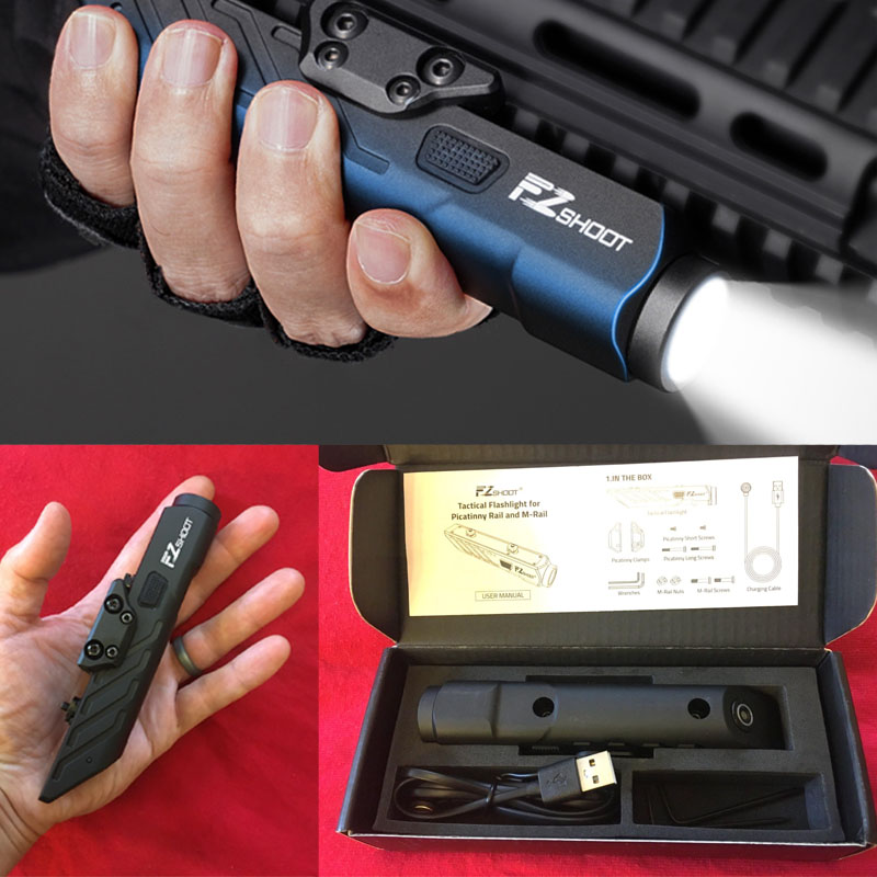 Outdoor Power Reno - EZshoot 1700 Lumens Flashlight Magnetic Rechargeable