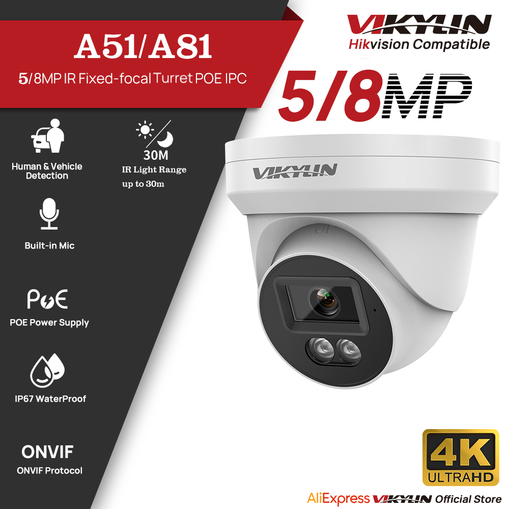 Outdoor Power Hub - VIKYLIN 5/8MP HD IP Security Camera