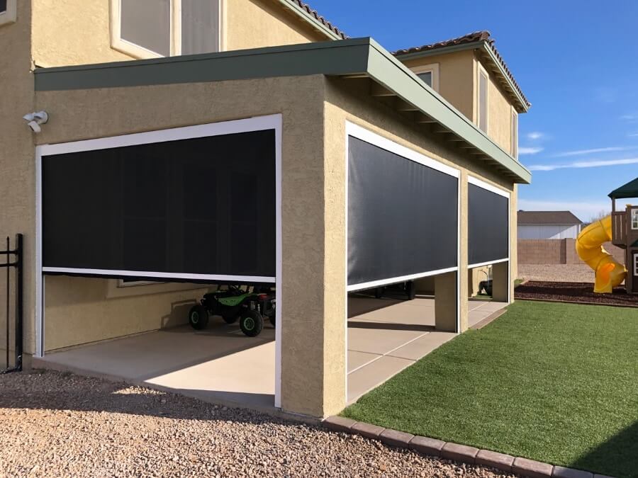 Made to Measure Cortina Terraz - Outdoor Power Blinds ulasan dan harga