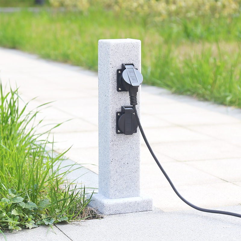 Vertical power socket PE water - Outdoor Power Hub ulasan dan harga