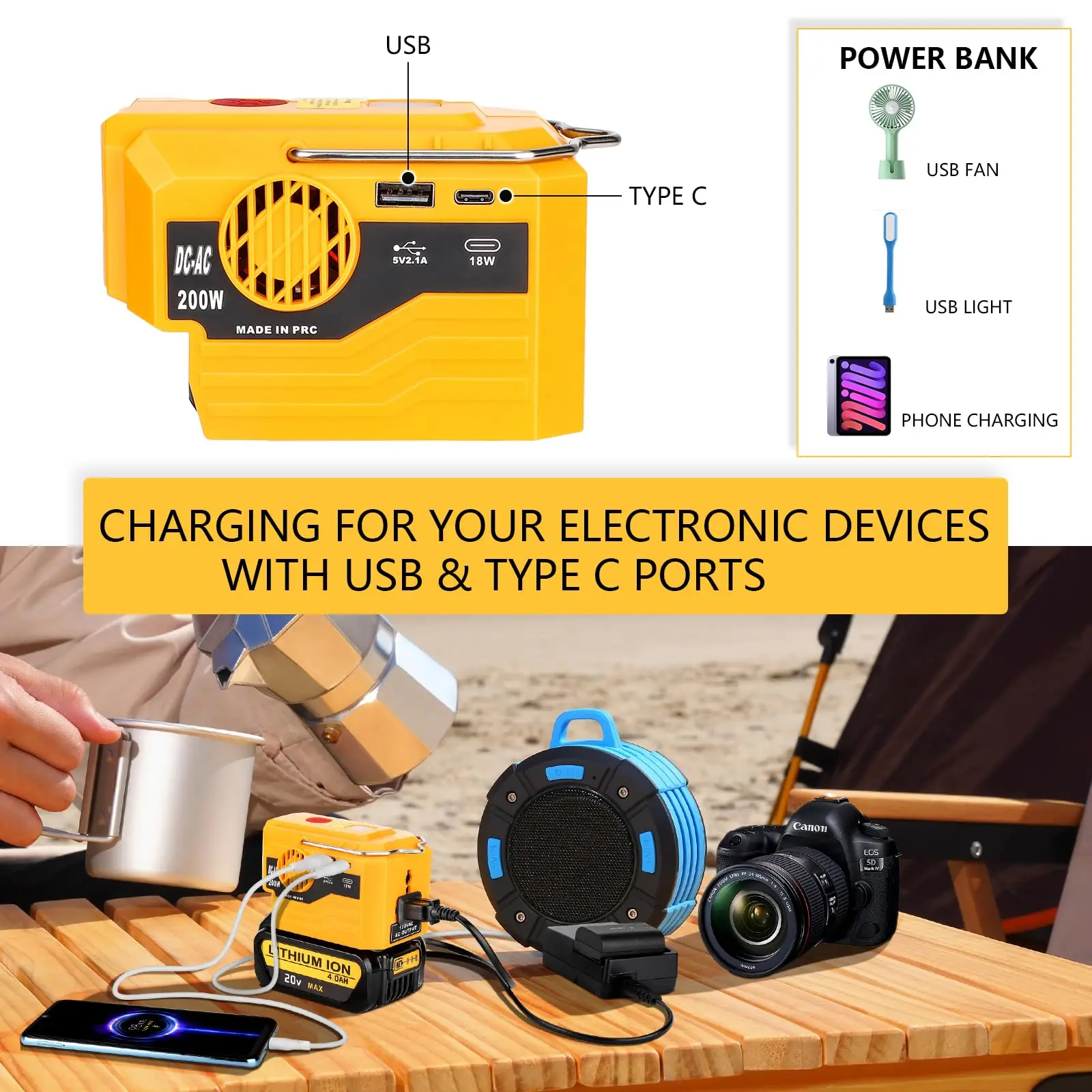 Outdoor Camping Power Generato - Outdoor Power Inverter ulasan dan harga