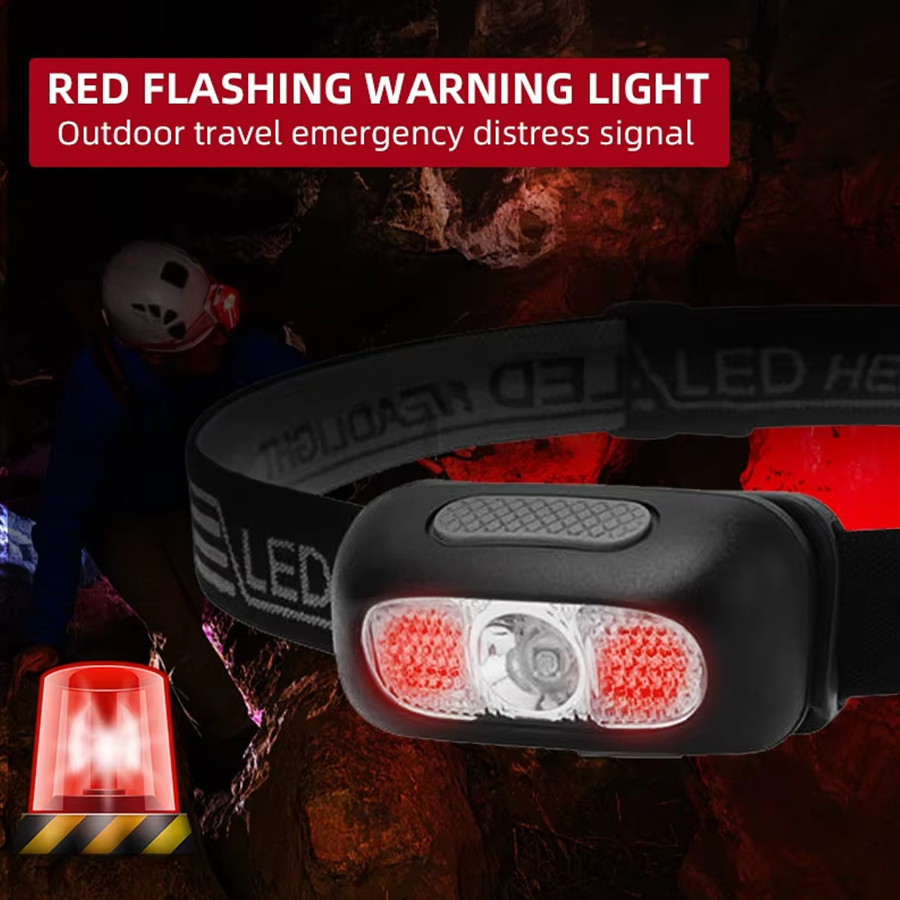 Powerful LED Headlamp Adjustab - Outdoor Power Reno ulasan dan harga