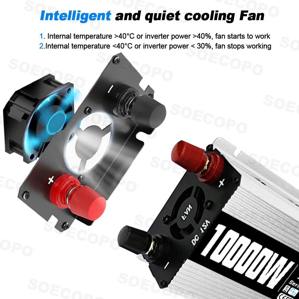 SOECOPO 7000W Solar Power Syst - Outdoor Power Inverter ulasan dan harga
