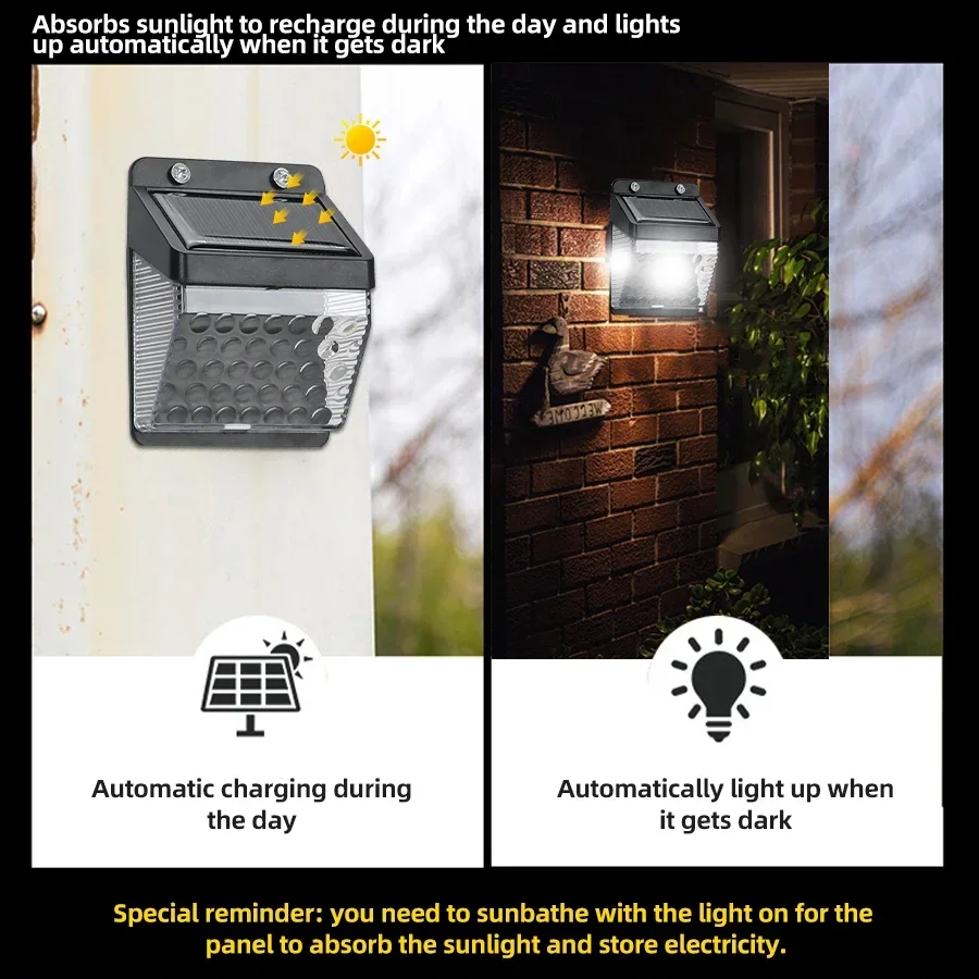LED Solar Light PIR Motion Sen - Power Outdoor ulasan dan harga