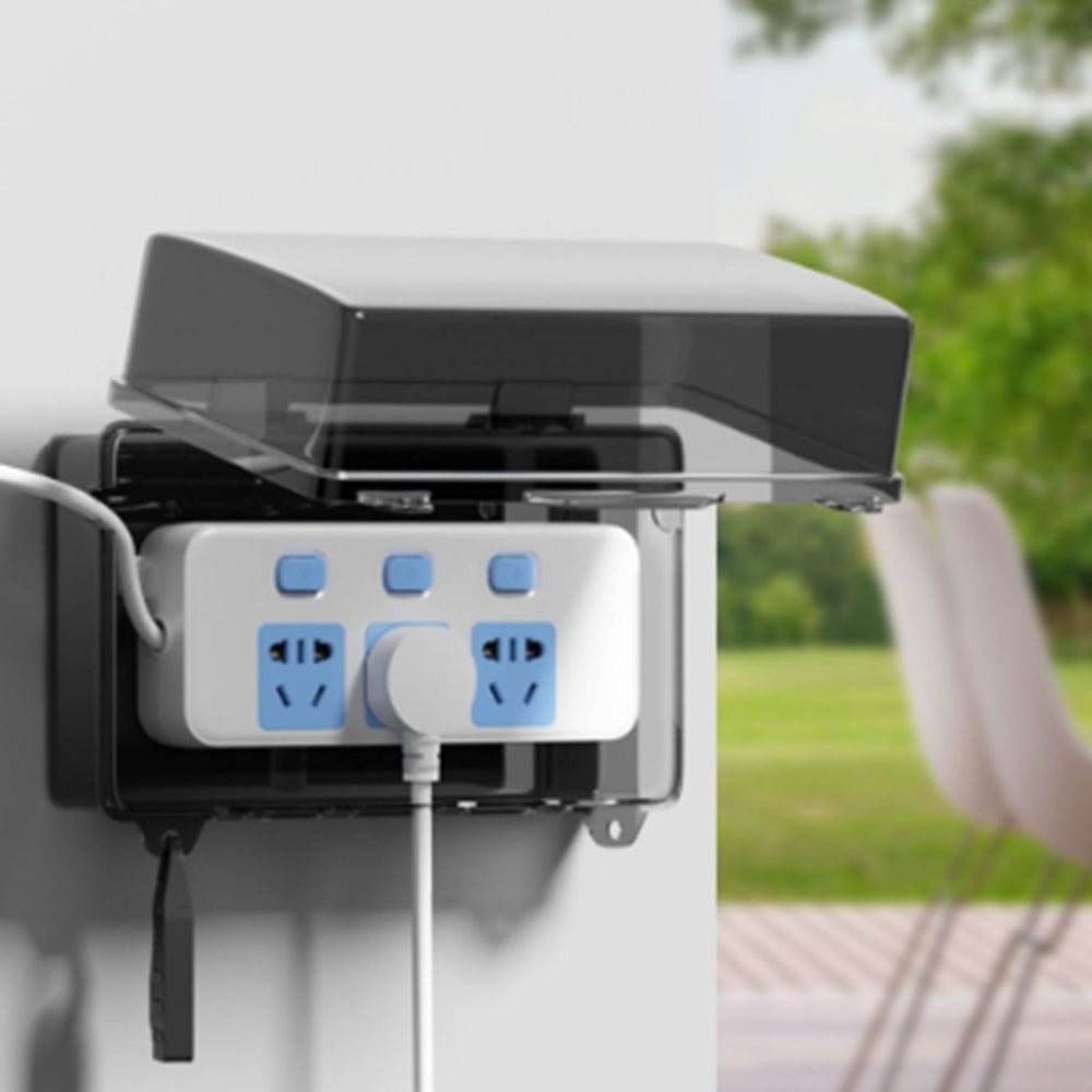 Durable Plastic Plug Box Water - Outdoor Power Strip ulasan dan harga