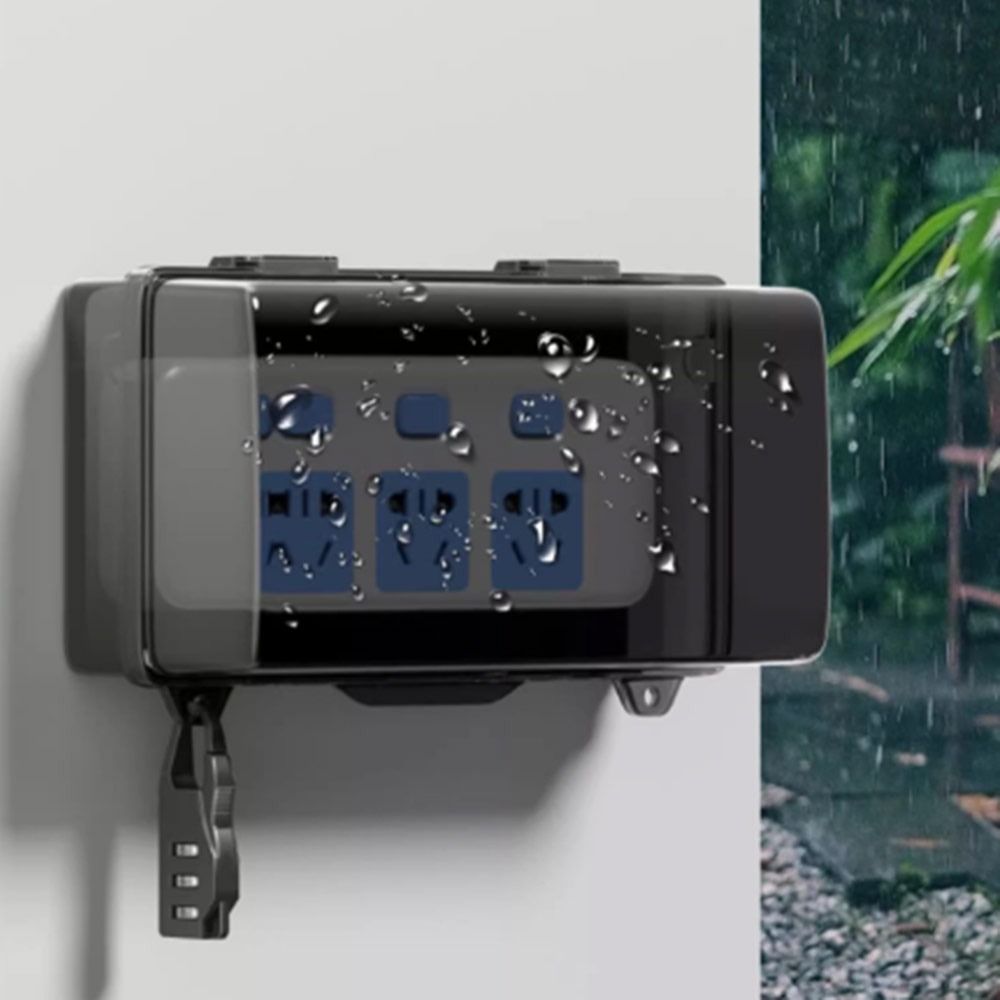 Durable Plastic Plug Box Water - Outdoor Power Strip ulasan dan harga