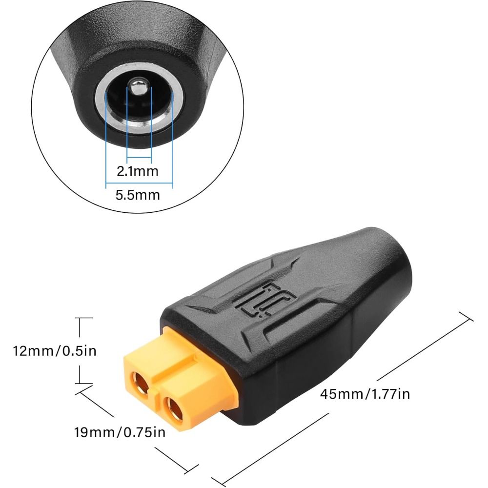 5525 7450 USB C to XT60 Adapte - Outdoor Power Adapter Usb C ulasan dan harga