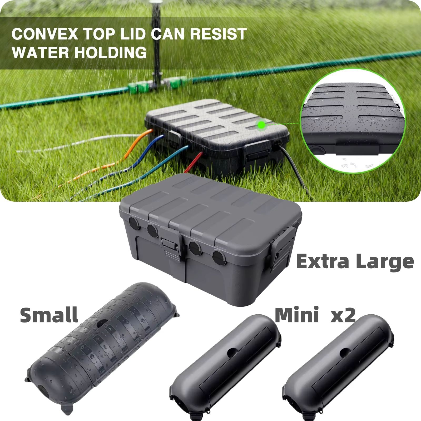 Large Weatherproof Outdoor Ele - Outdoor Power Strip ulasan dan harga
