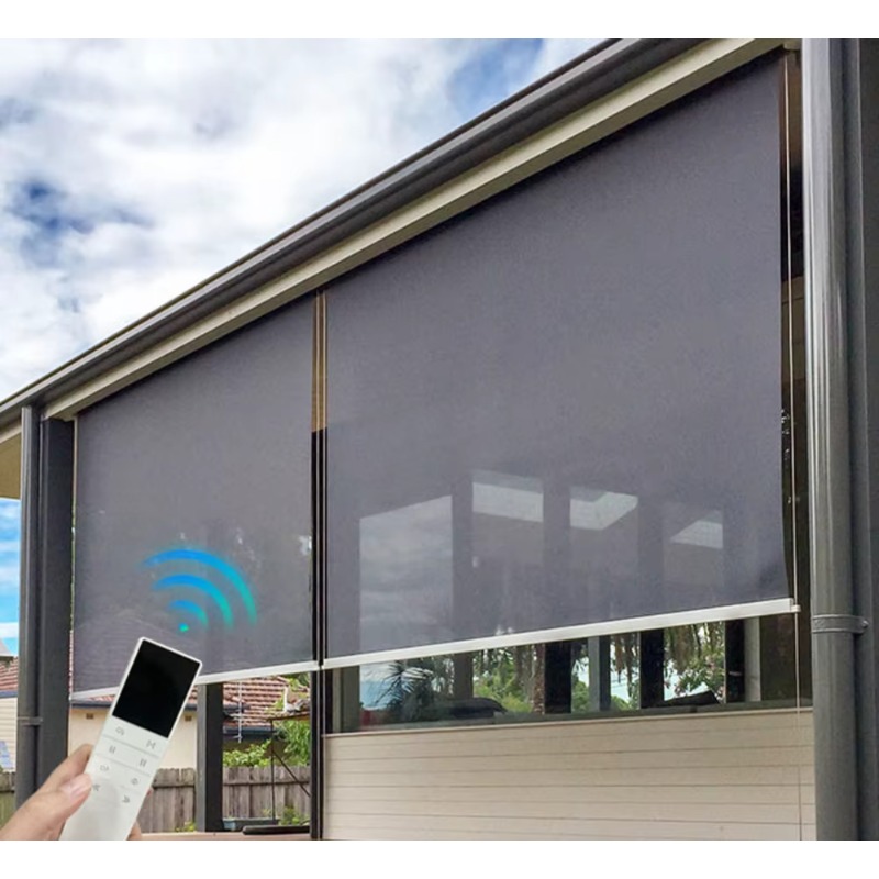 【2026】Solar Power Outdoor Roll - Outdoor Power Blinds ulasan dan harga