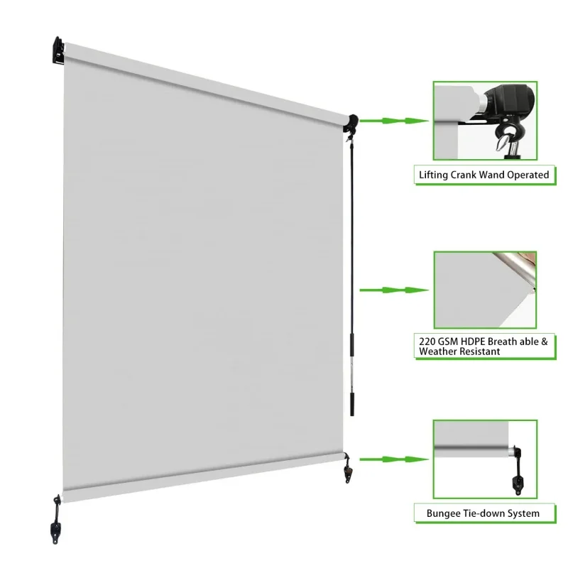 2026 High Quality Battery Powe - Outdoor Power Blinds ulasan dan harga