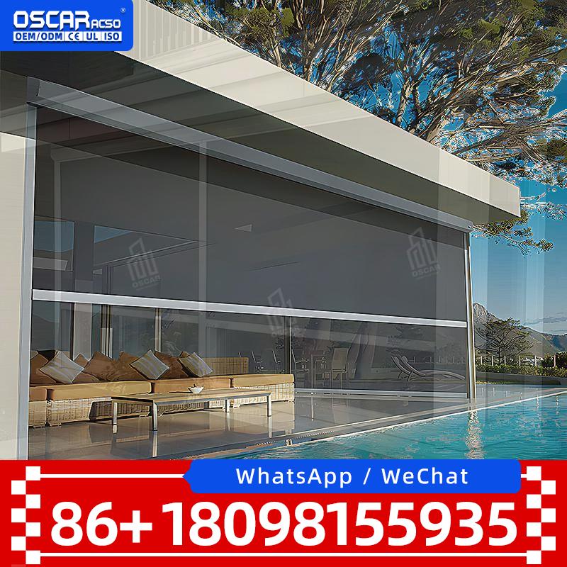Modern Electric Battery Powere - Outdoor Power Blinds ulasan dan harga
