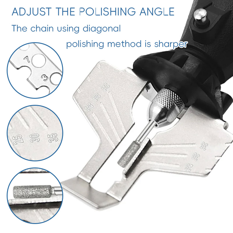 Chainsaw Sharpening Kit Electr - Stump Grinder Attachment ulasan dan harga