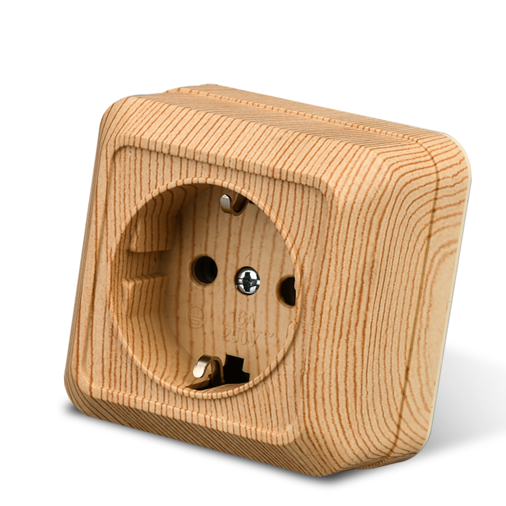 WESA Wooden Wall Surface Socke - Outdoor Power Hub ulasan dan harga