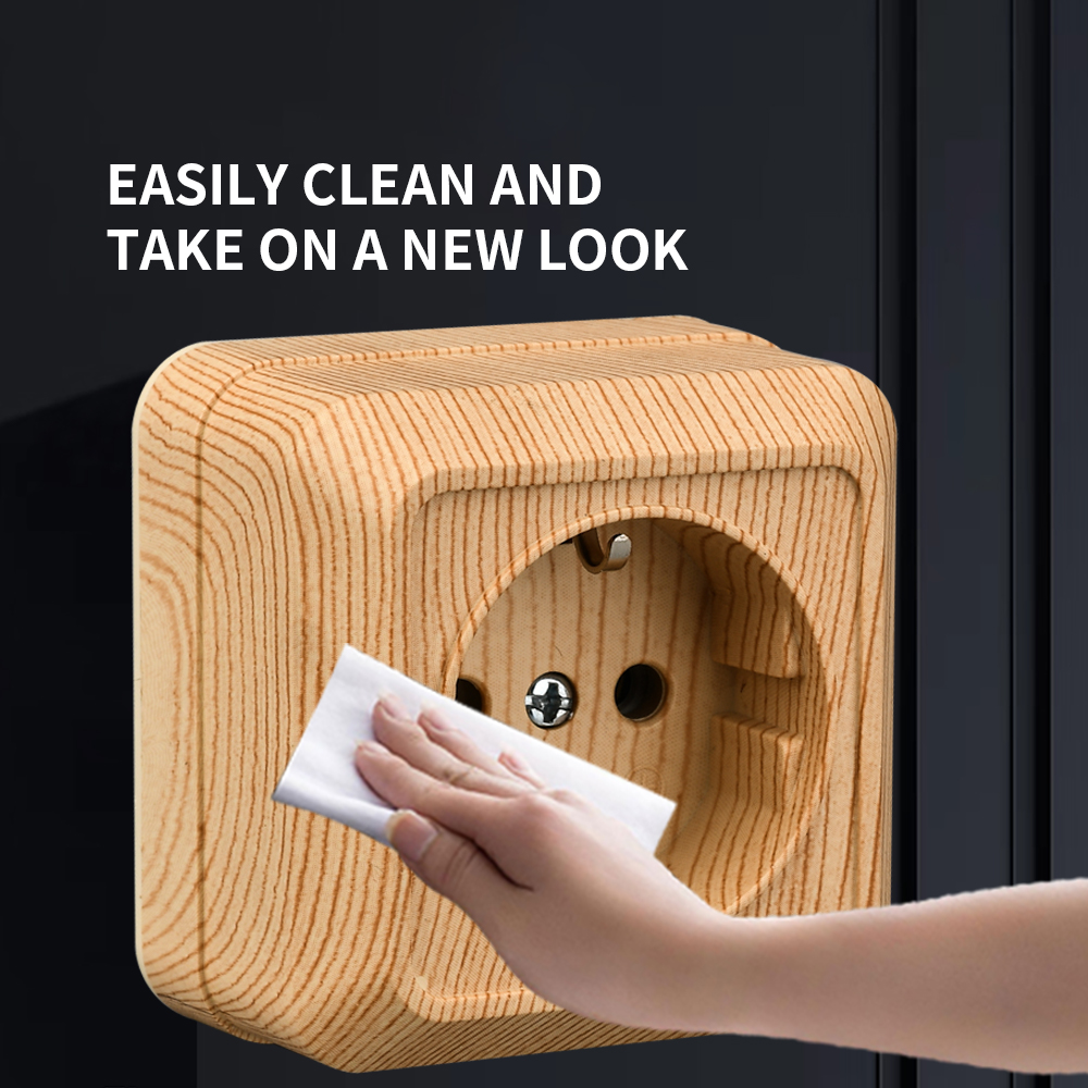 WESA Wooden Wall Surface Socke - Outdoor Power Hub ulasan dan harga
