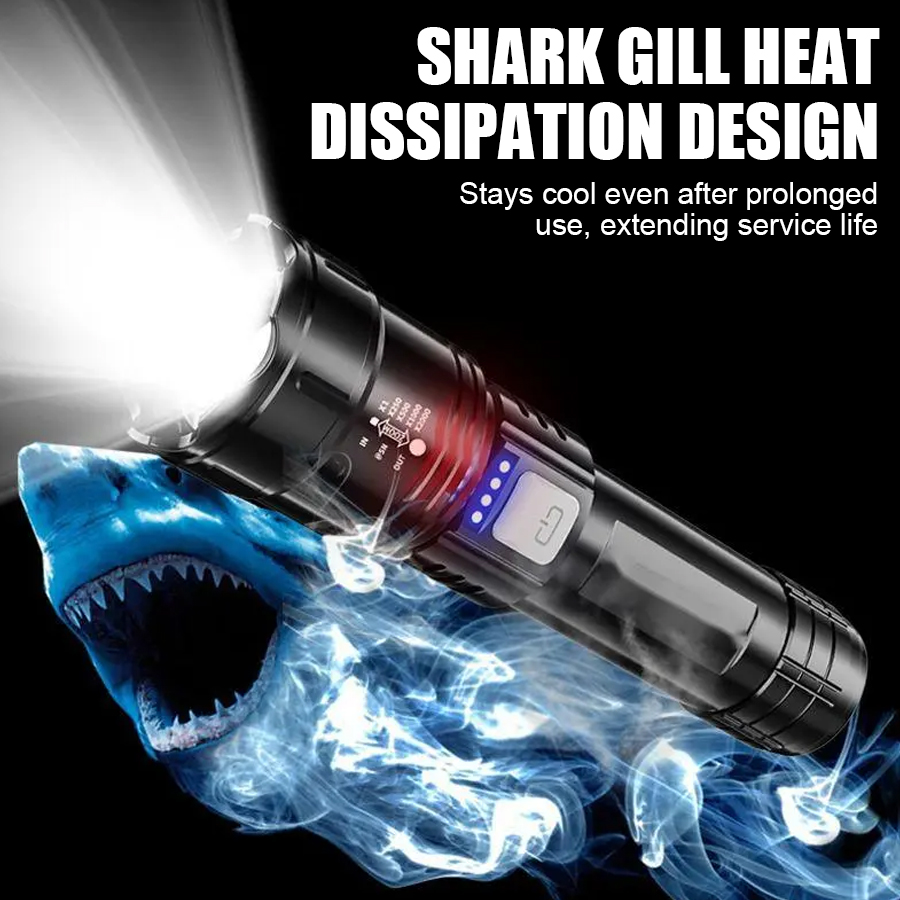 High Power P50 LED Flashlight  - Outdoor Power Reno ulasan dan harga