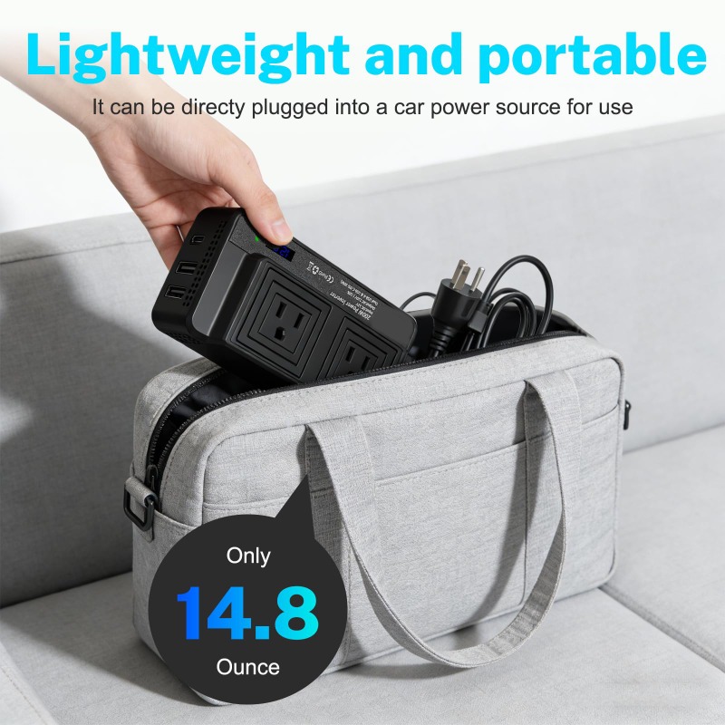 200W Car Inverter Power Conver - Outdoor Power Adapter Usb C ulasan dan harga