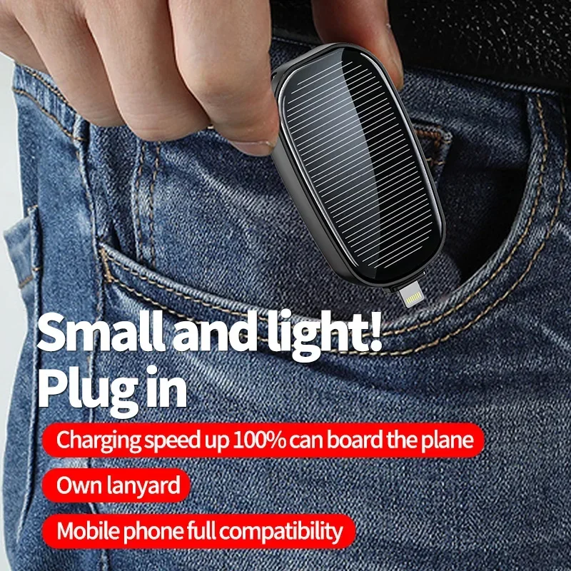 1200mAh Solar Mini Power Bank  - Outdoor Power Hub ulasan dan harga