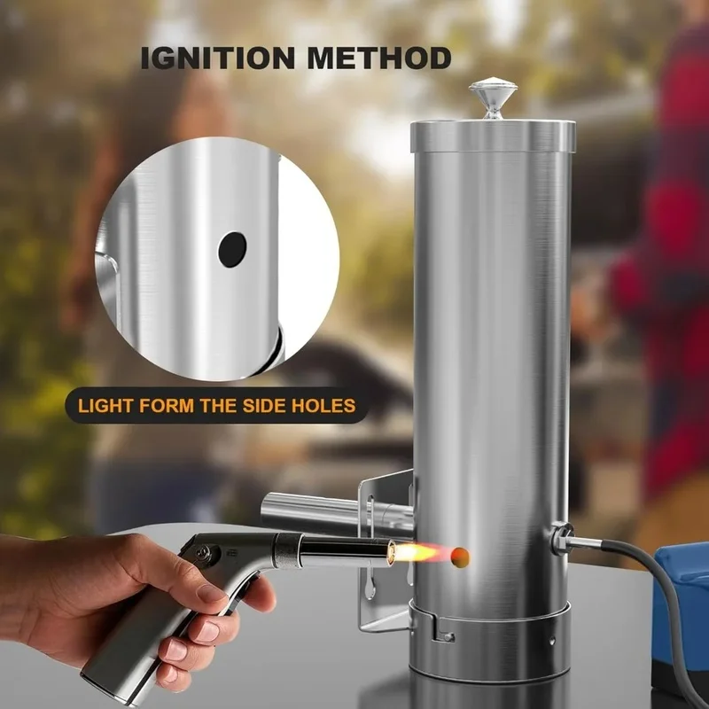 Portable Electric BBQ Smoker w - Outdoor Power Inverter ulasan dan harga