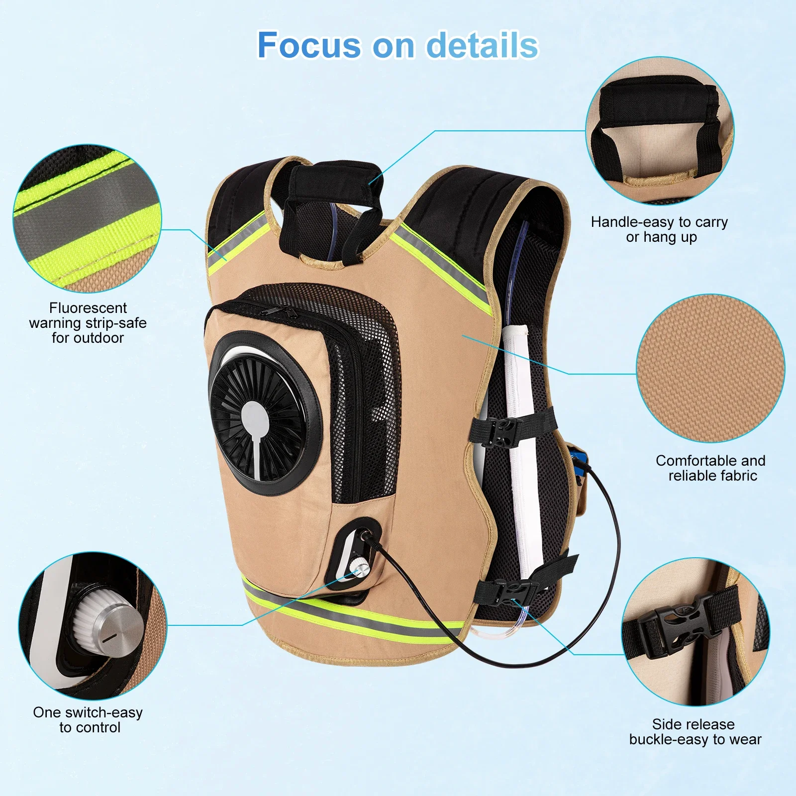 Air Conditioner Cooling Vest W - Outdoor Power Works ulasan dan harga