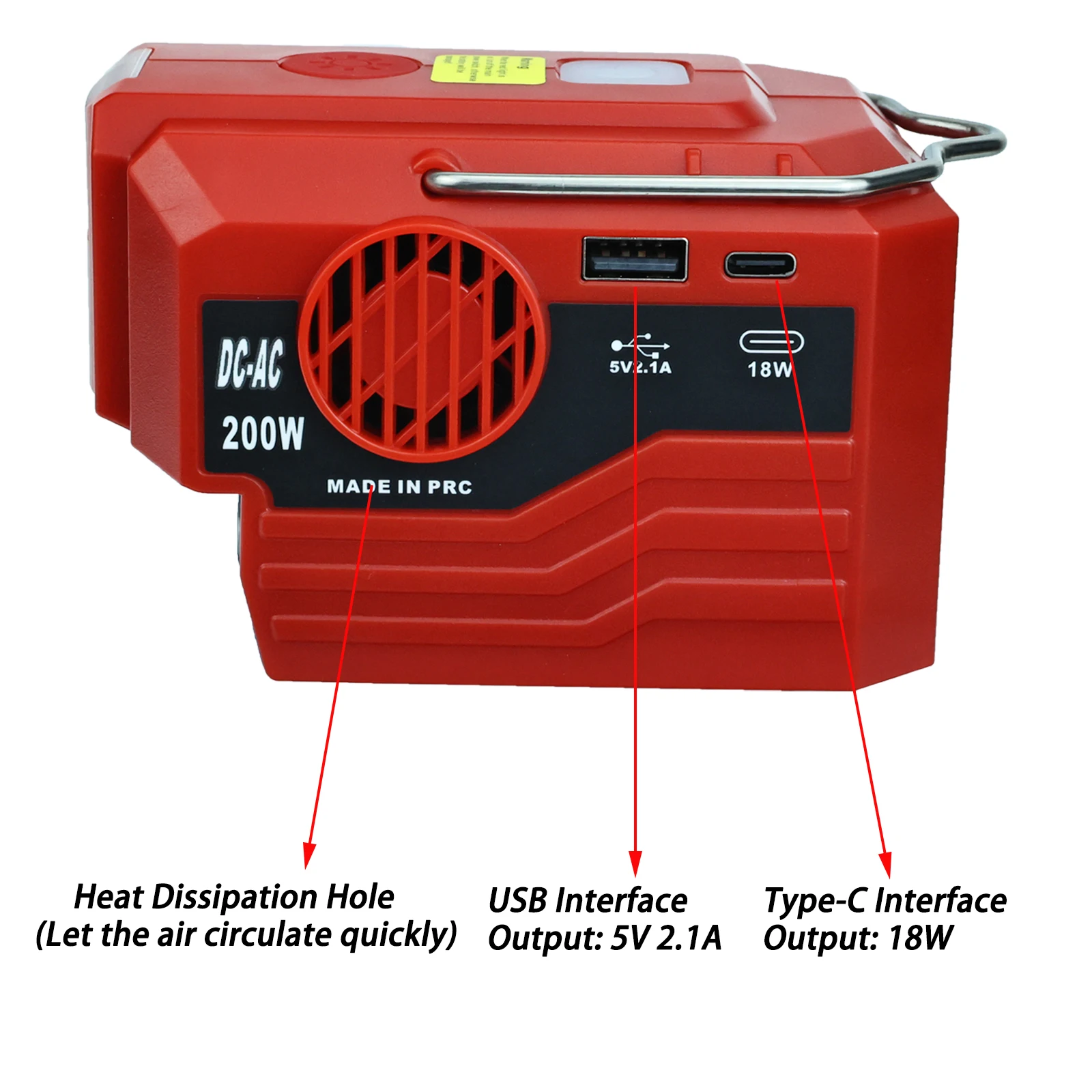 200W Portable Power Inverter 1 - Outdoor Power Inverter ulasan dan harga