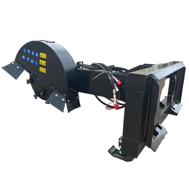Stump grinder attached to a sk - Stump Grinder Attachment ulasan dan harga