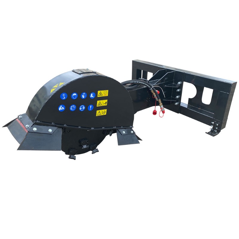 Stump grinder attached to a sk - Stump Grinder Attachment ulasan dan harga