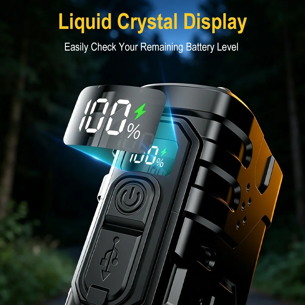 BORUIiT Hand Crank EDC LED Fla - Outdoor Power Reno ulasan dan harga