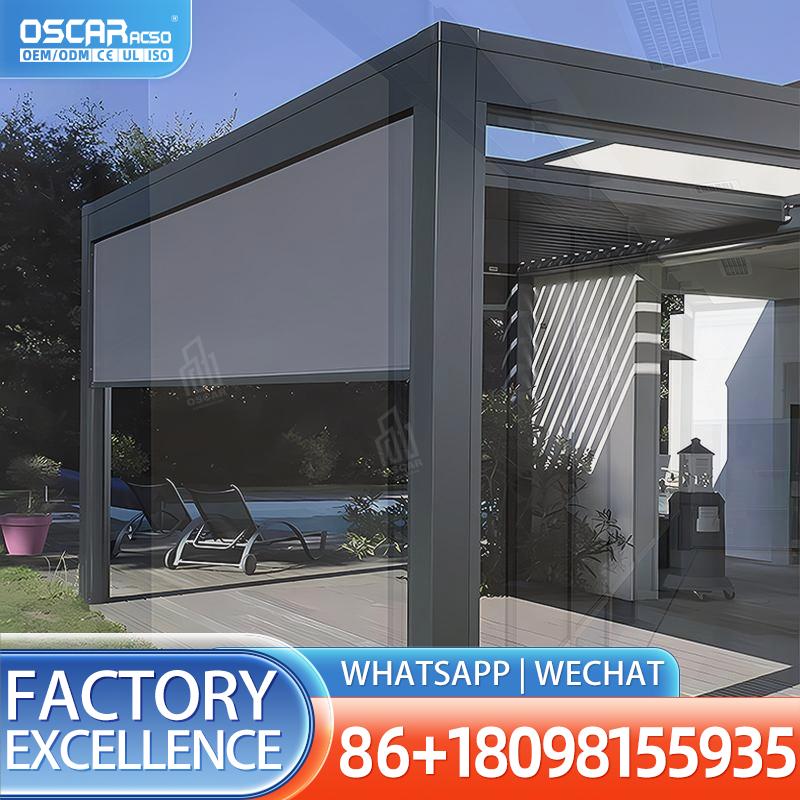 Electric Vertical Roller Blind - Outdoor Power Blinds ulasan dan harga