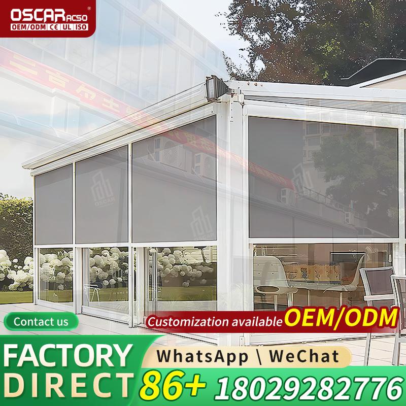Outdoor Porch Enclosure Kit Be - Outdoor Power Blinds ulasan dan harga