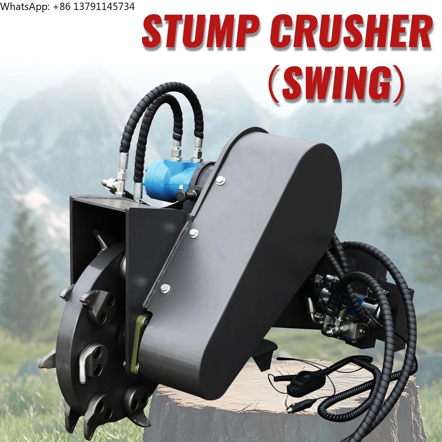 stump grinder attachment is a  - Stump Grinder Attachment ulasan dan harga