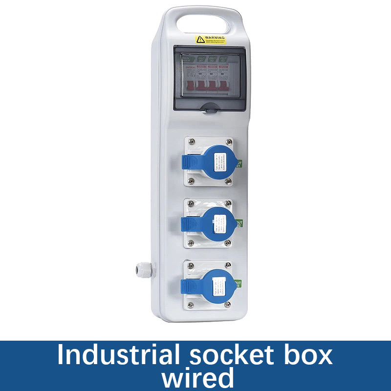 Waterproof Industrial socket b - Outdoor Power Hub ulasan dan harga