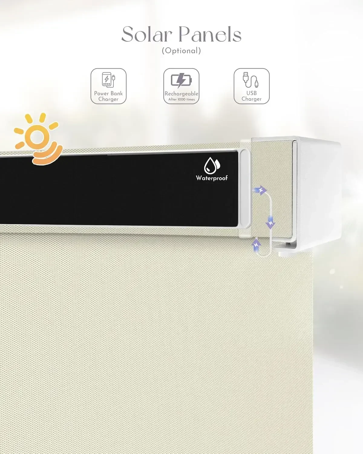 Motorized Outdoor Shades for P - Outdoor Power Blinds ulasan dan harga