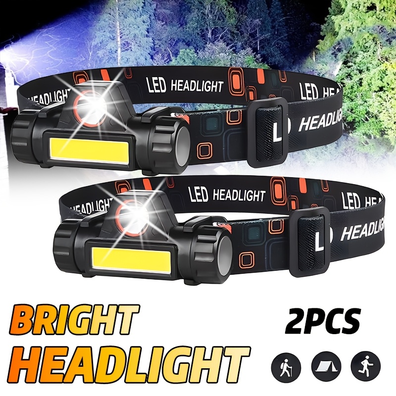Rechargeable COB LED USB Headl - Outdoor Power Reno ulasan dan harga