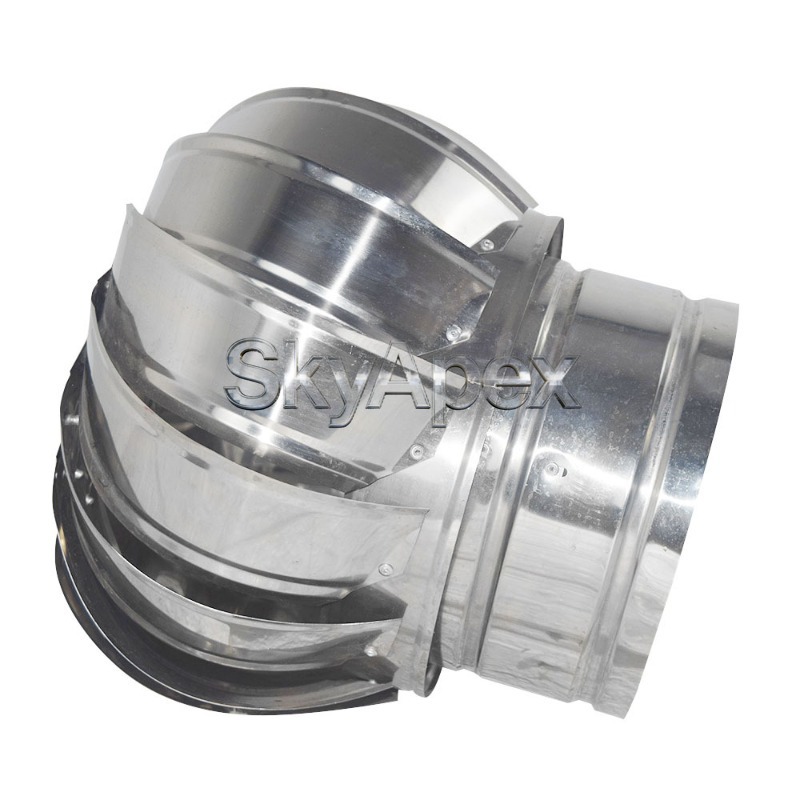 304 Stainless Steel No-Power R - Outdoor Power Vent ulasan dan harga