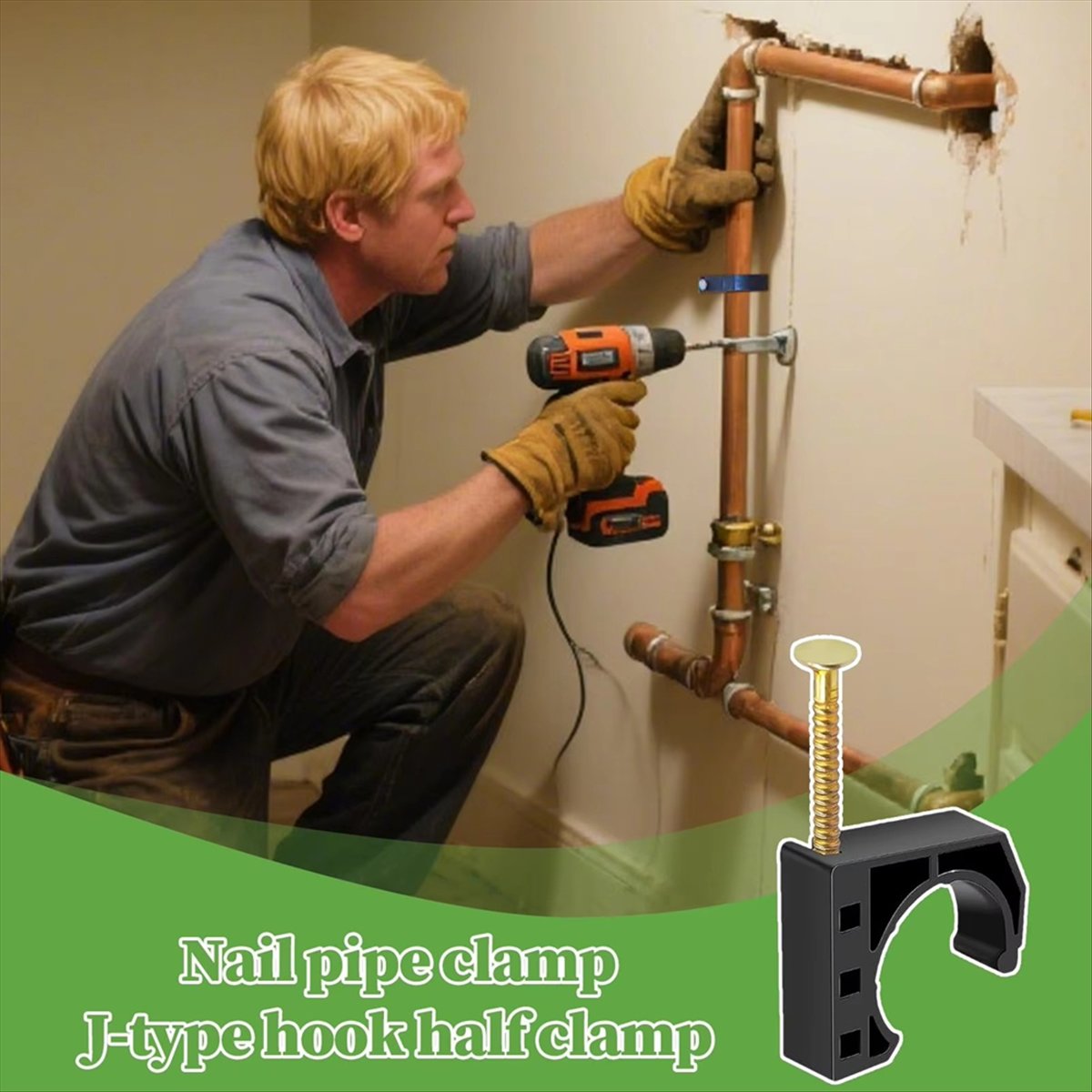 Reliable- 1/2 Inch Pipe Clamp  - Outdoor Power Vent ulasan dan harga