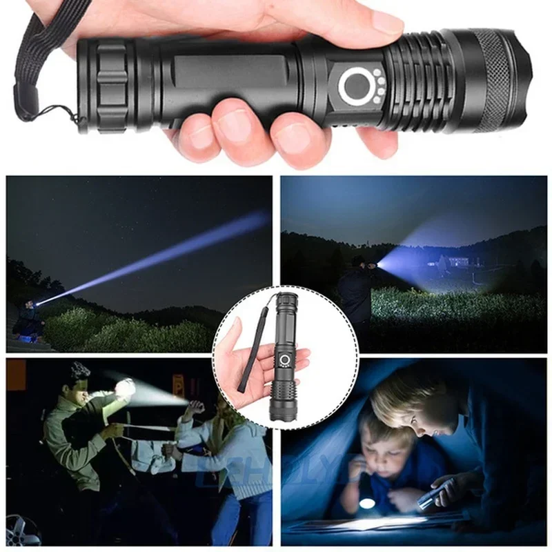 High Power XHP70 Led Flashligh - Outdoor Power Reno ulasan dan harga