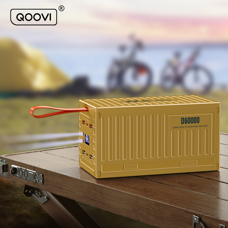 QOOVI 60000mAh Power Bank 22.5 - Outdoor Power Adapter Usb C ulasan dan harga